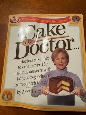 The Cake Doctor Cookbook by Anne Byrn - Soft Back Cookbook EUC
